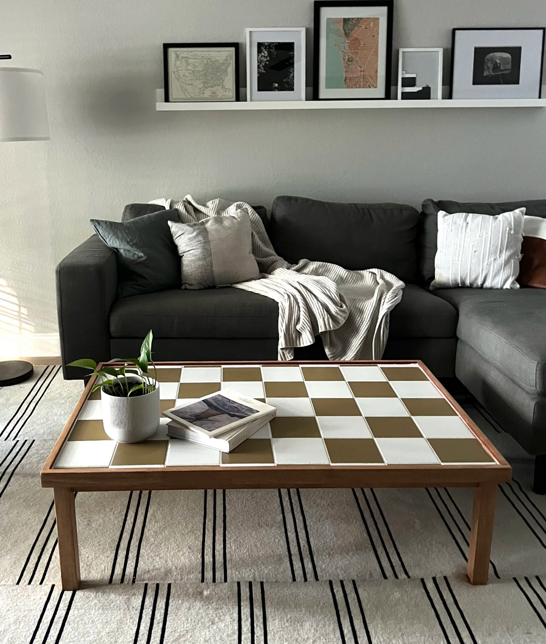 Checkered Coffee Table